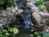 Front waterfall